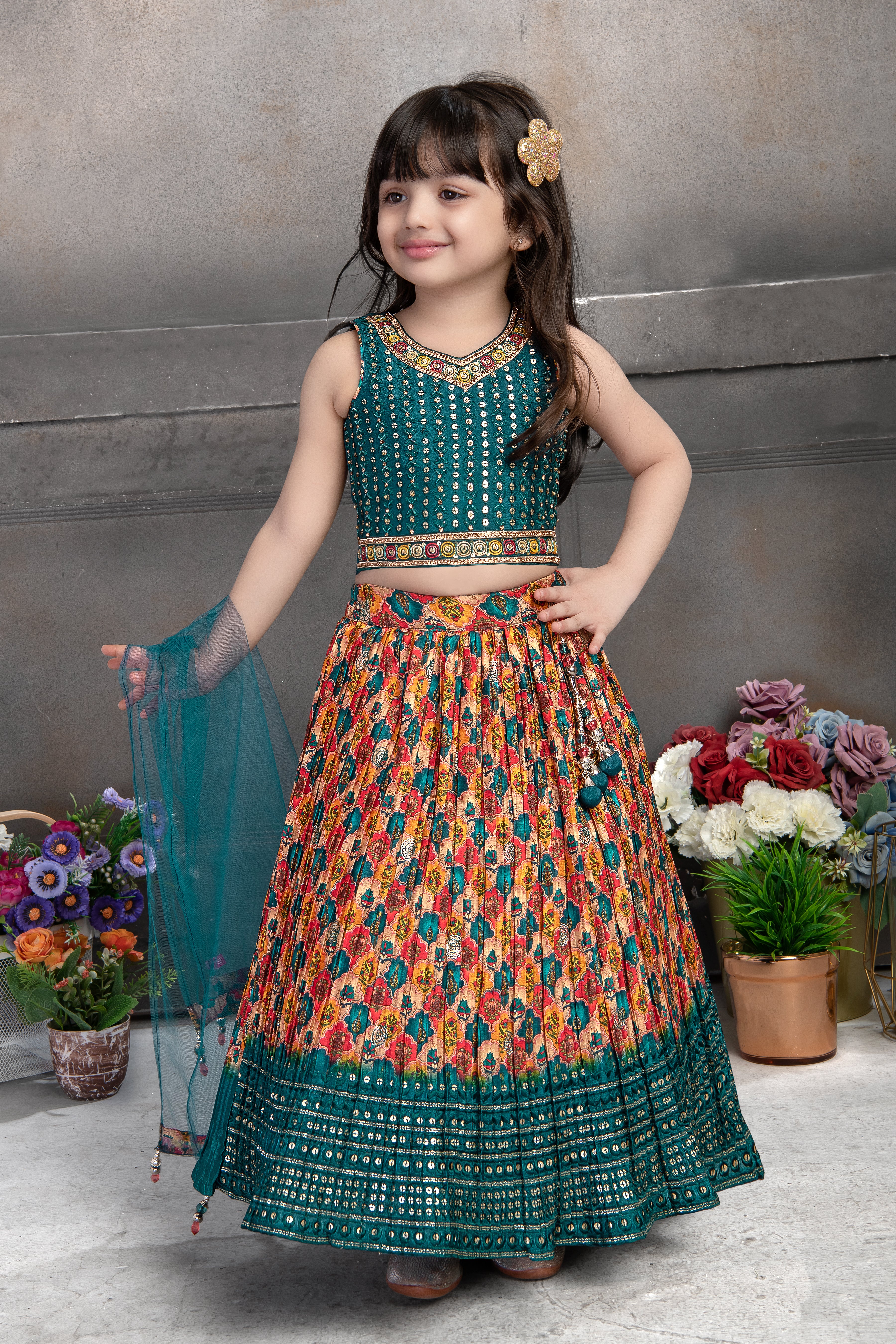 Kids  Ethnic wear - Lehenga - Choli
