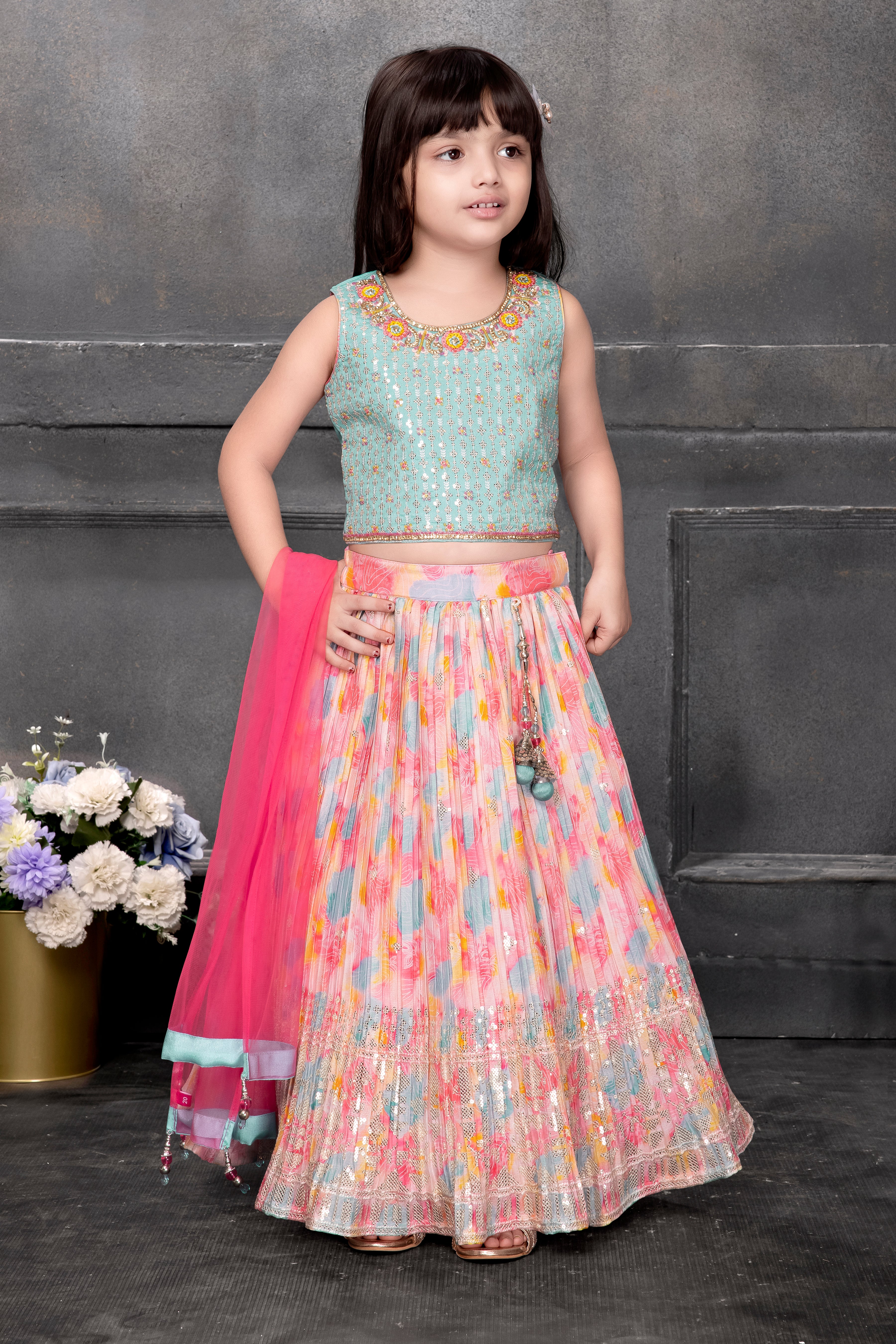 Kids  Ethnic wear - Lehenga - Choli